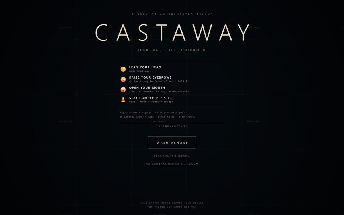 Screenshot of Castaway